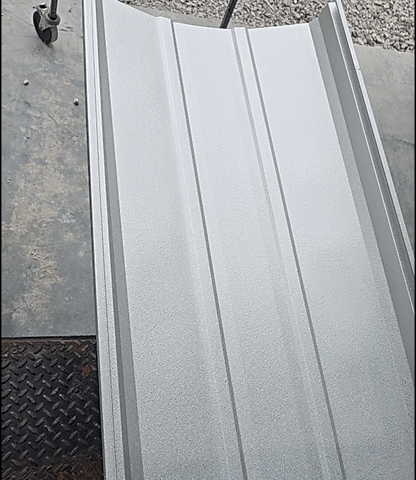 on site trapezoid panel